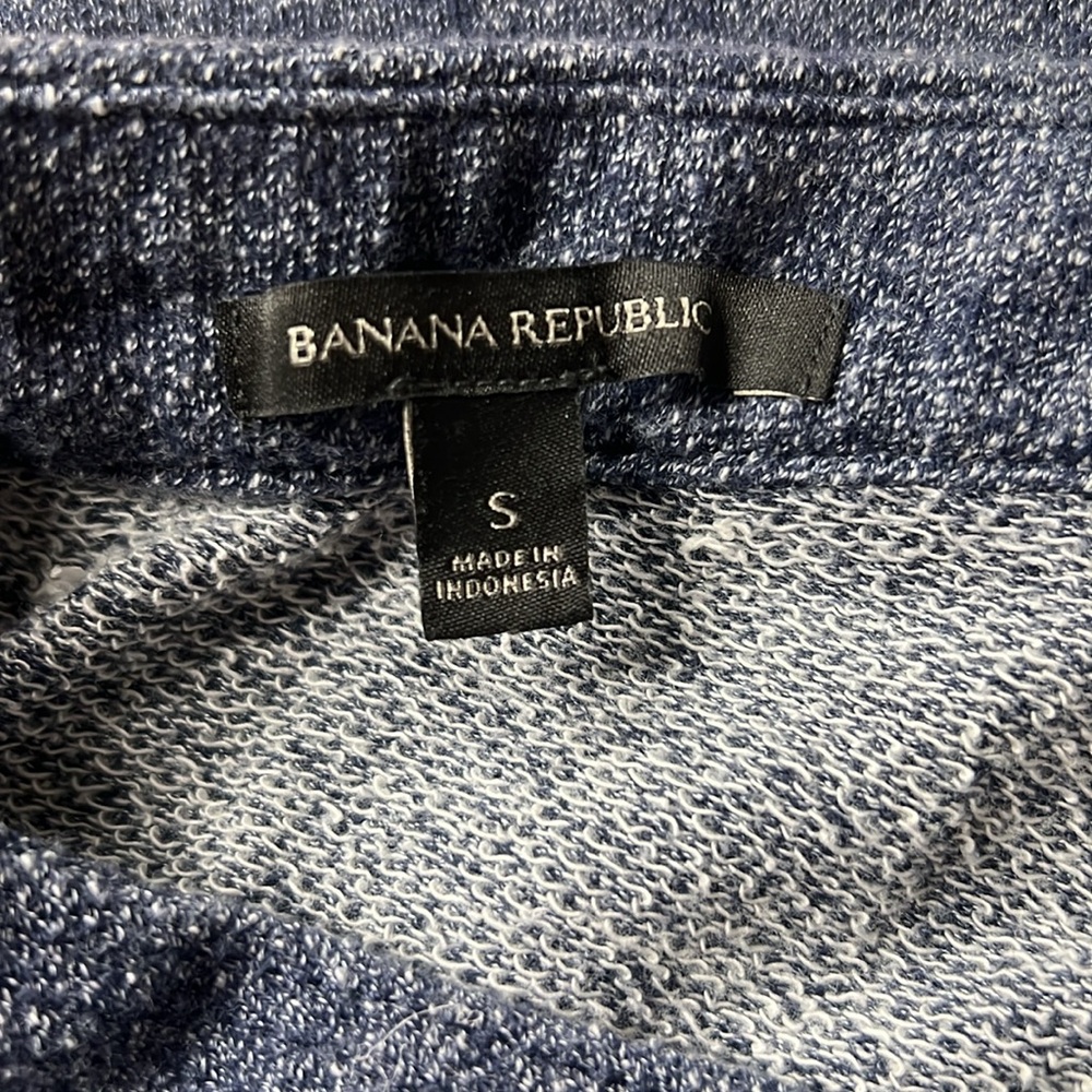 Short sleeve knit top that looks like denim from a distance, but very soft - Picture 6 of 6